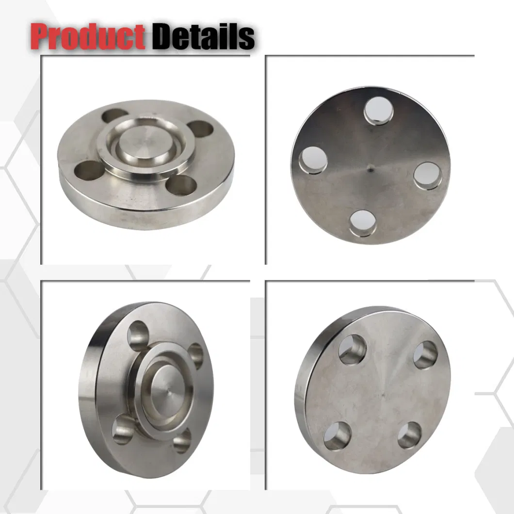 Stainless Carbon Steel ANSI B16.5 1/2"-110" Pipe Wn Slip on Weld Neck Blind Forged Flange
